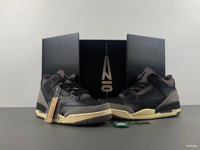 Rep MAX Ma A x Black Jordan FZ4811-001 Maniere Air 3 0726